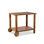 Allen Trolley Lamego – Stylish Wooden Serving Cart with Functional Design