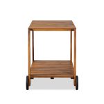 Allen Trolley Lamego – Stylish Wooden Serving Cart with Functional Design
