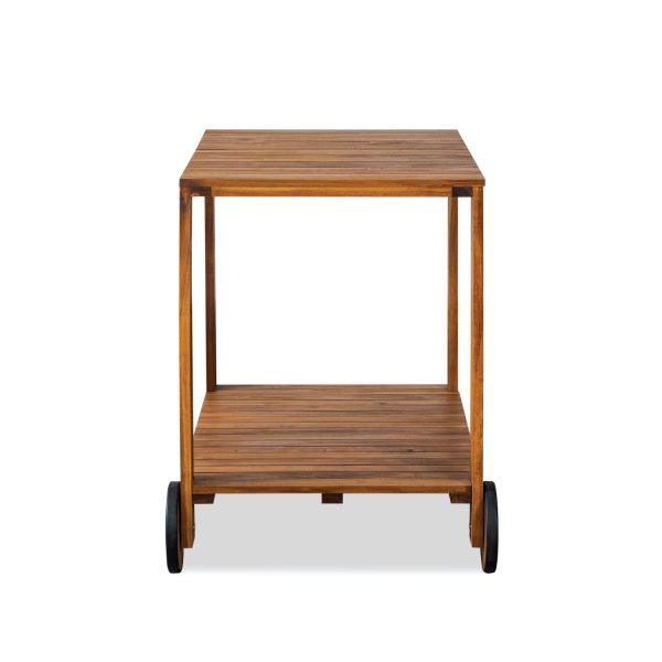 Allen Trolley Lamego – Stylish Wooden Serving Cart with Functional Design