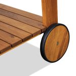 Allen Trolley Lamego – Stylish Wooden Serving Cart with Functional Design