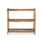 Anebury Wooden 3-Tier Shoe Rack – Elegant and Practical Shoe Storage Solution