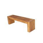 Beliani Modern 3-Person Bench – Stylish and Comfortable Seating for Contemporary Homes