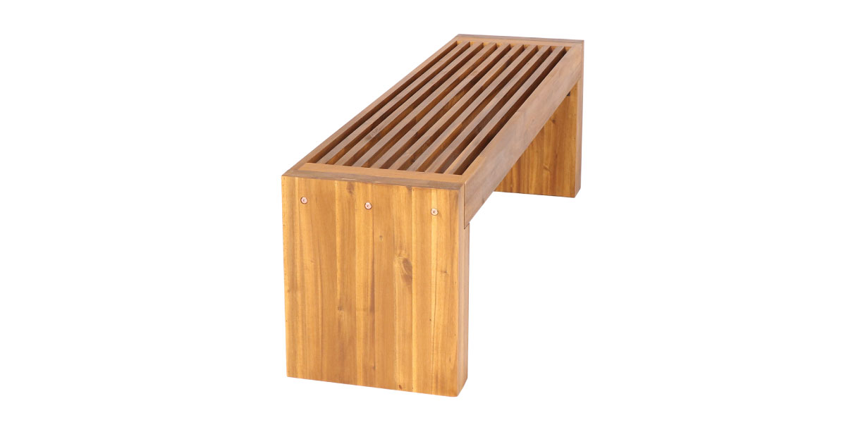 Beliani Modern 3-Person Bench