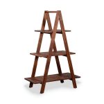 Cascade Shelf 3-Tier – Elegant Wooden Display for Modern Living Spaces