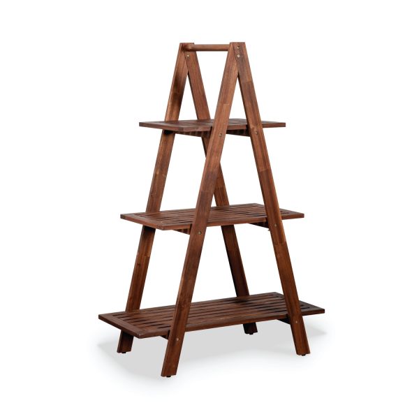 Cascade Shelf 3-Tier – Elegant Wooden Display for Modern Living Spaces