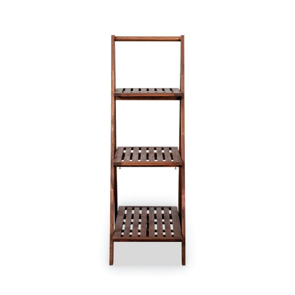 Cascade Shelf 3-Tier – Elegant Wooden Display for Modern Living Spaces