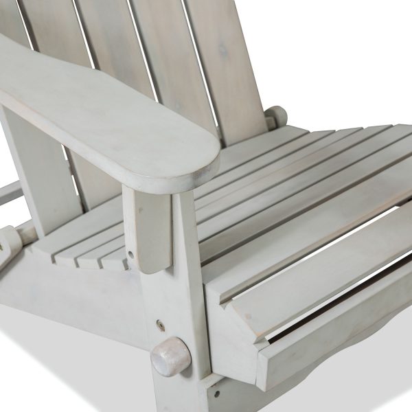 Khard Adirondack Chair – Solid Wood Outdoor Chair for Relaxed and Timeless Comfort
