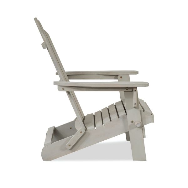 Khard Adirondack Chair – Solid Wood Outdoor Chair for Relaxed and Timeless Comfort