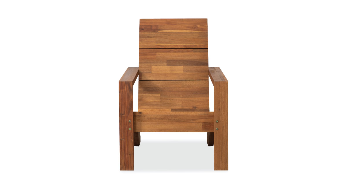 Nordic Scandi Adirondack Chair