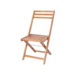 Oakly Fold Chair – Space-Saving Wooden Folding Chair for Modern Living