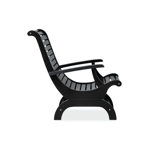 Plurg Adirondack Chair – Solid Wood Outdoor Chair for Classic Comfort and Style