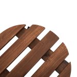 Round Caddy – Elegant Wooden Organizer for Home and Kitchen