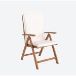 Verda Recline Five Position Chair – Adjustable Wooden Recliner for Ultimate Comfort