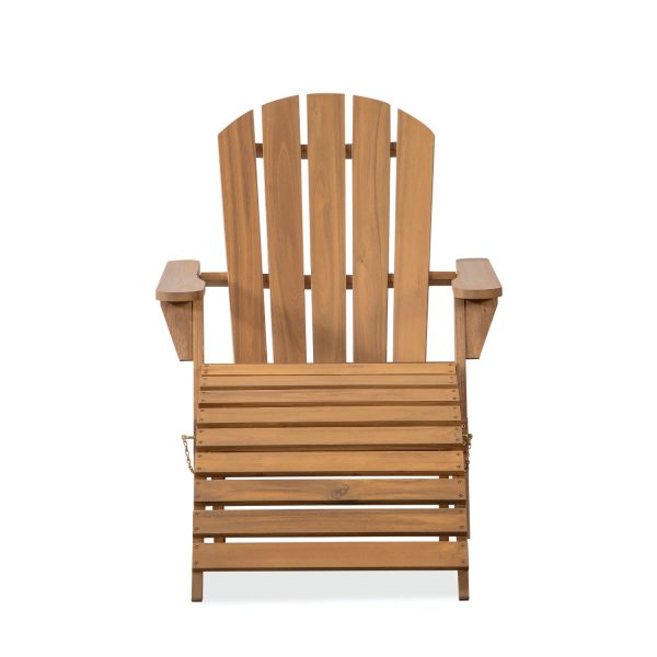 Volis Adirondack Chair – Modern Wooden Outdoor Chair for Relaxation and Style