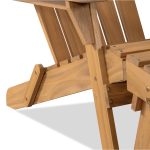 Volis Adirondack Chair – Modern Wooden Outdoor Chair for Relaxation and Style
