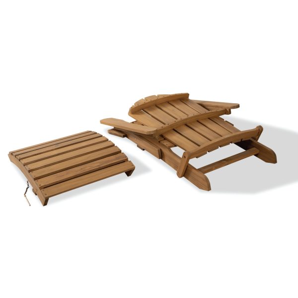 Volis Adirondack Chair – Modern Wooden Outdoor Chair for Relaxation and Style