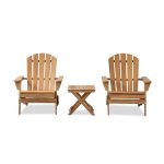Volis Adirondack Chair – Modern Wooden Outdoor Chair for Relaxation and Style