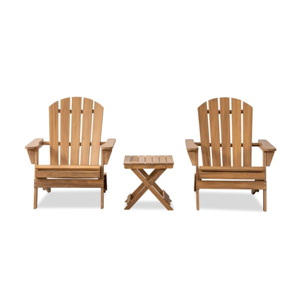 Volis Adirondack Chair – Modern Wooden Outdoor Chair for Relaxation and Style