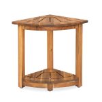 Andomond Corner Stool – Space-Saving Wooden Corner Seat for Modern Homes