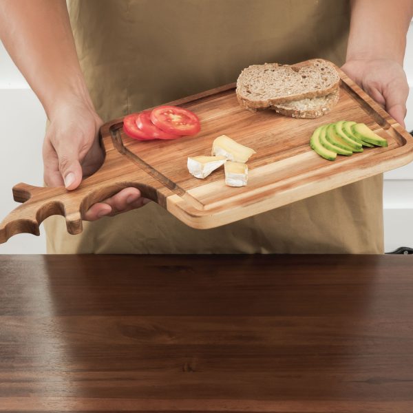 Antler Wooden Board – Premium Handmade Wooden Serving & Cutting Board for Modern Kitchens