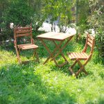 Ascot Bistro Set – Modern Outdoor Bistro Set for Patios, Balconies & Small Spaces