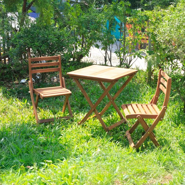 Ascot Bistro Set – Modern Outdoor Bistro Set for Patios, Balconies & Small Spaces