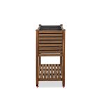Beledo Planter with Wheels | Modern Wooden Mobile Planter for Indoor & Outdoor Spaces