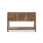 Beledo Planter with Wheels | Modern Wooden Mobile Planter for Indoor & Outdoor Spaces