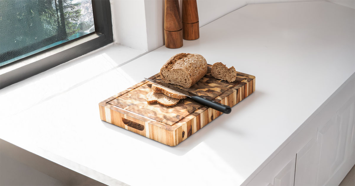 Checkered Rectangle Chopping Board