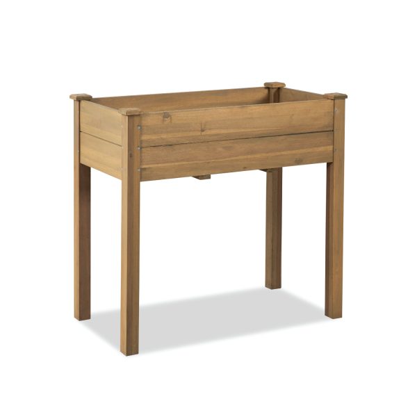 Choron Planter | Elegant Wooden Planter for Indoor and Outdoor Spaces
