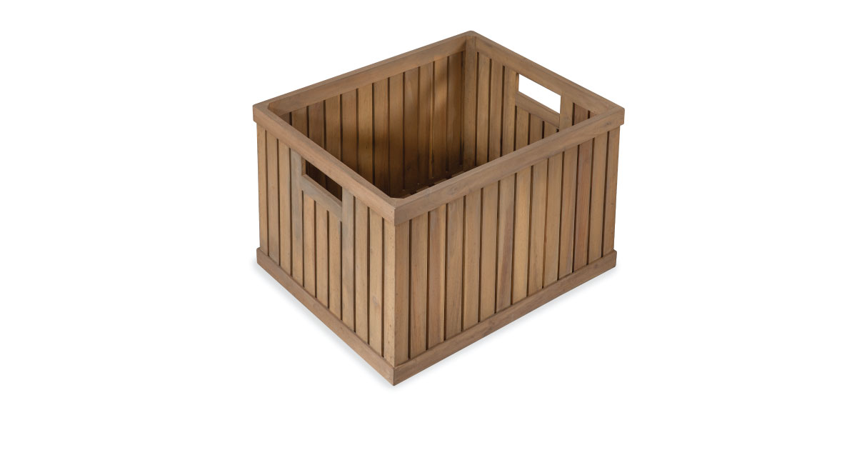 Crares Wooden Bath Storage