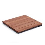 Decktile 6-Slat – Durable Acacia Wood Deck Tiles for Outdoor Flooring & Patios