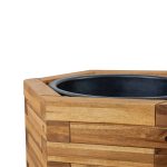 Drixset Hexagonal Planter | Stylish Wooden Hexagon Planter for Modern Living Spaces
