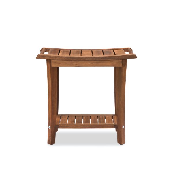 Duoysea Shower Bench – Premium Wooden Bathroom Seat for Comfort & Safety
