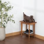 Duoysea Shower Bench – Premium Wooden Bathroom Seat for Comfort & Safety