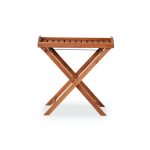 Eighvale Acacia Tray Table – Elegant, Foldable, and Versatile Side Table