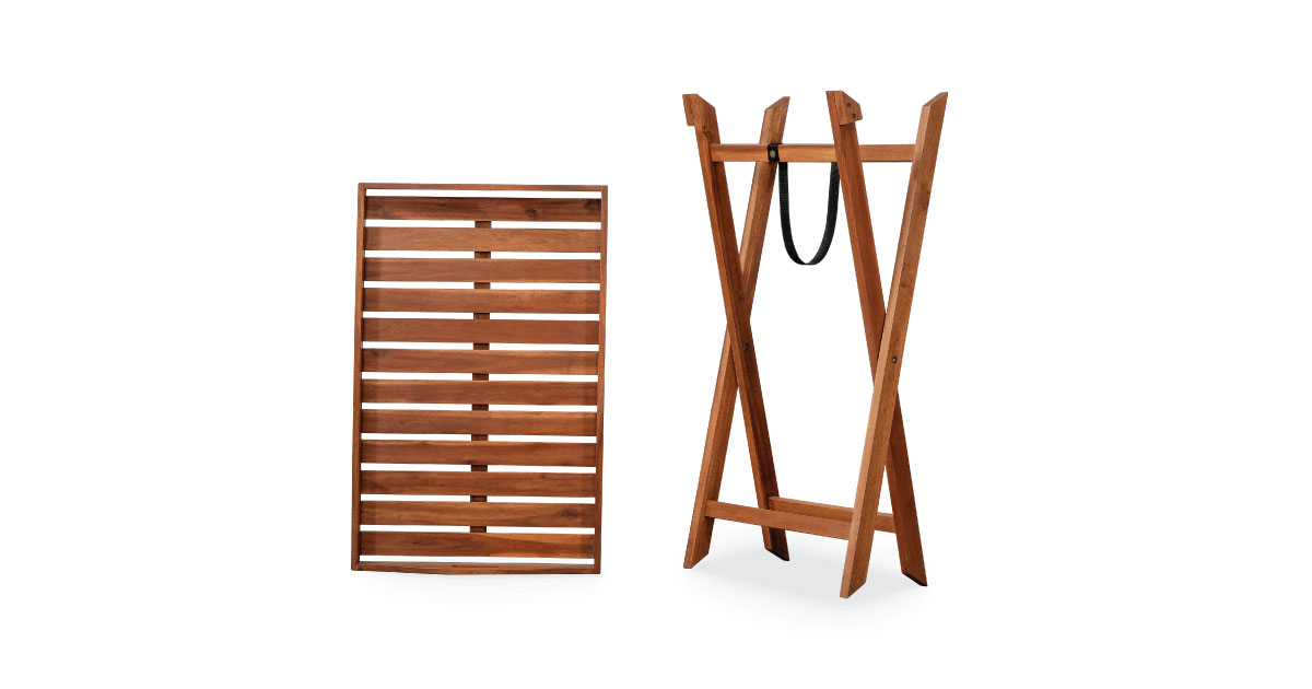 Eighvale Acacia Tray Table