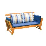 Idaho Outdoor Bench – Stylish and Durable Solid Wood Bench for Garden and Patio