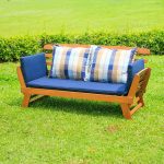 Idaho Outdoor Bench – Stylish and Durable Solid Wood Bench for Garden and Patio