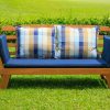 Idaho Outdoor Bench – Stylish and Durable Solid Wood Bench for Garden and Patio