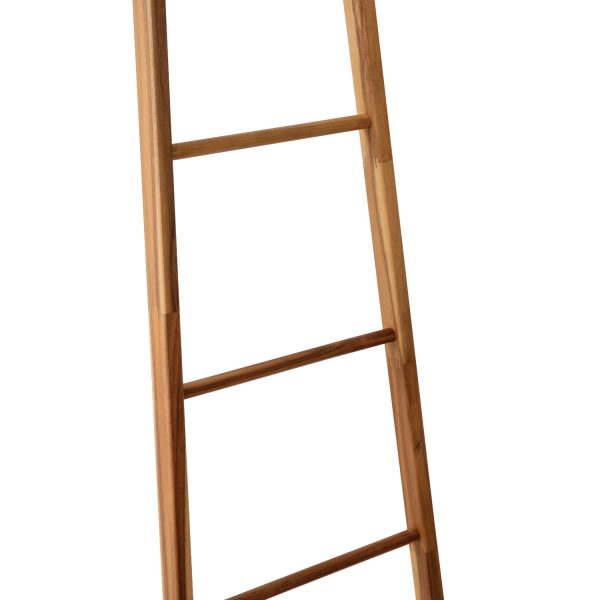 Jego Wooden Bath Ladder – Stylish Bathroom Storage with Natural Wooden Design