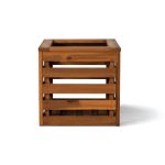 Kada Square Planter | Modern Wooden Square Planter for Indoor & Outdoor Decoration