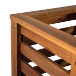 Kada Square Planter | Modern Wooden Square Planter for Indoor & Outdoor Decoration