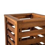 Kada Square Planter | Modern Wooden Square Planter for Indoor & Outdoor Decoration