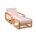 Kemery Lounge Chaise – Modern Comfort and Timeless Relaxation for Indoor & Outdoor Spaces