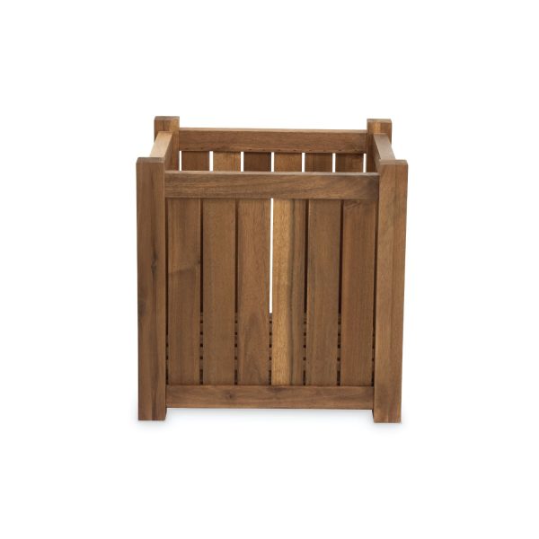 Ladena Square Flower Box – Elegant Square Planter for Modern Indoor & Outdoor Spaces