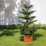 Ladena Square Flower Box – Elegant Square Planter for Modern Indoor & Outdoor Spaces