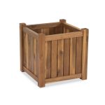 Ladena Square Flower Box – Elegant Square Planter for Modern Indoor & Outdoor Spaces