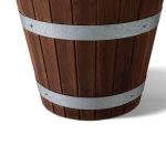 Lodiff Wooden 3-Piece Bucket | Versatile Natural Wood Storage & Décor Set