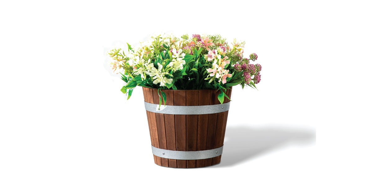 Lodiff Wooden 3-Piece Bucket